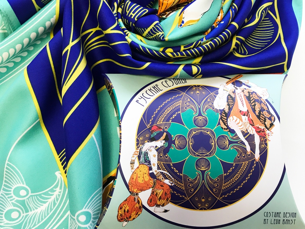 Платок Русские сезоны. Леон Бакст-3