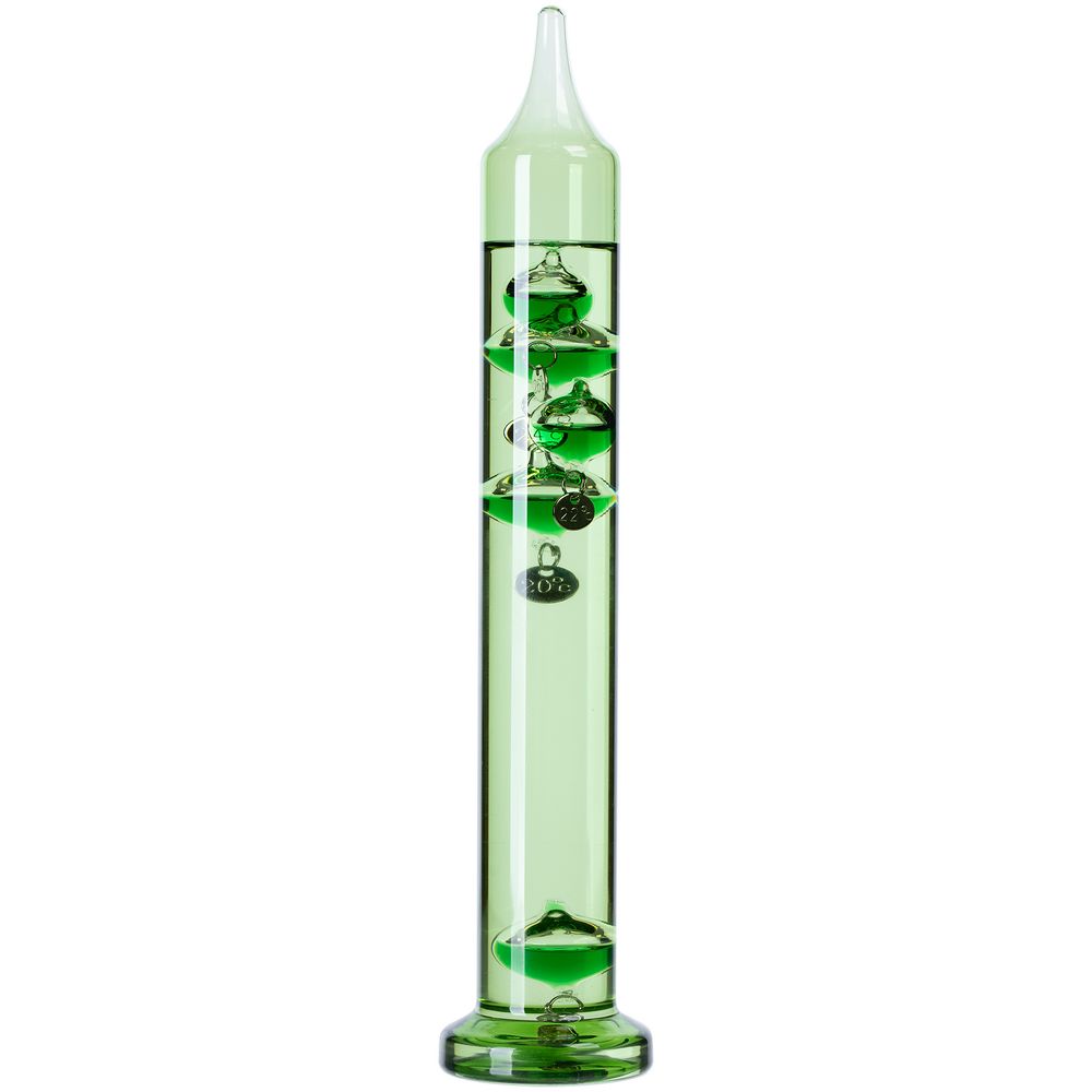 Термометр стеклянный «Галилео», зеленый-1