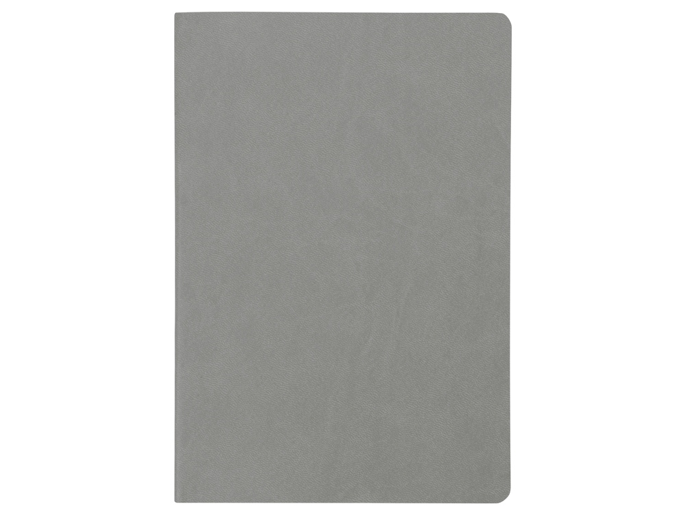 Блокнот Wispy линованный в мягкой обложке, серый-3