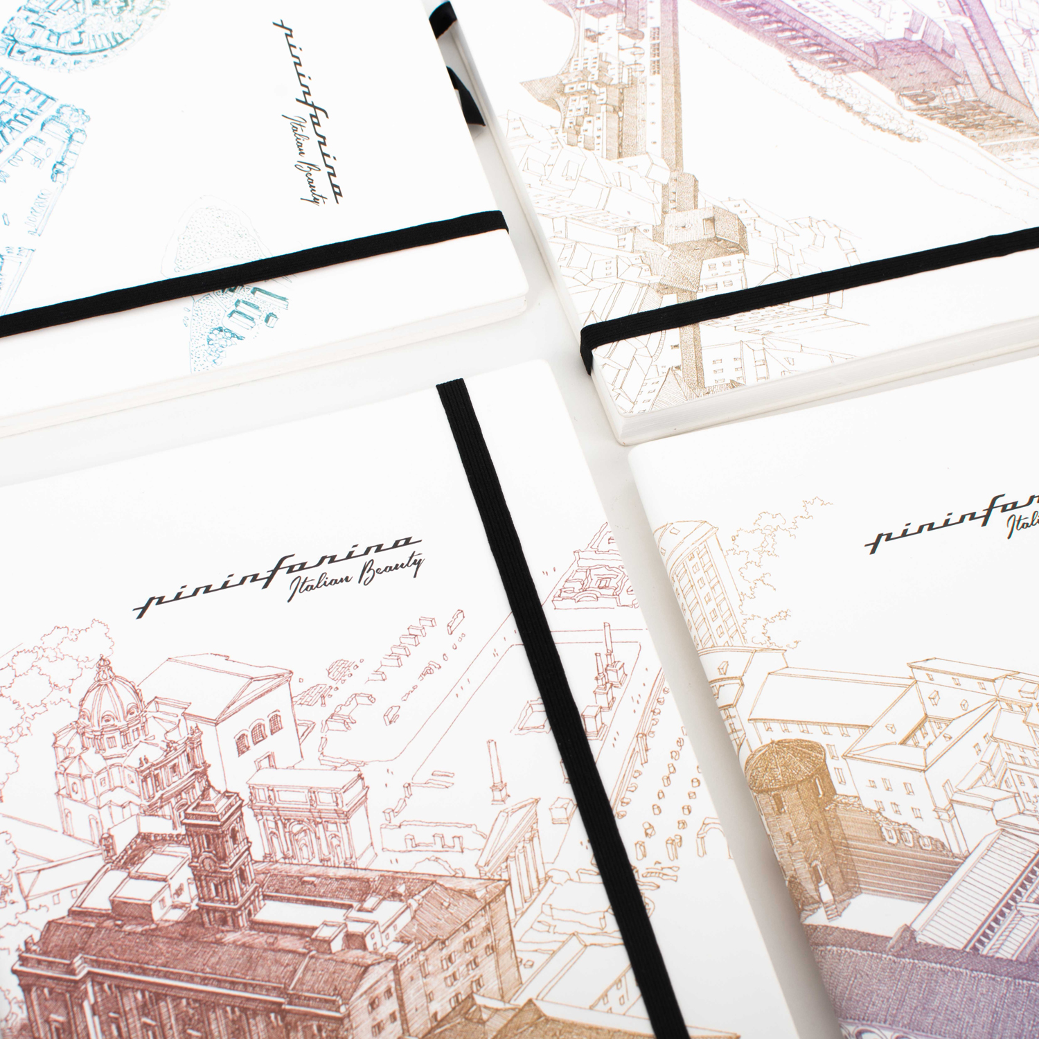 Блокнот линованный Pininfarina ITALIAN BEAUTY FIRENZE из каменной бумаги, А5-10