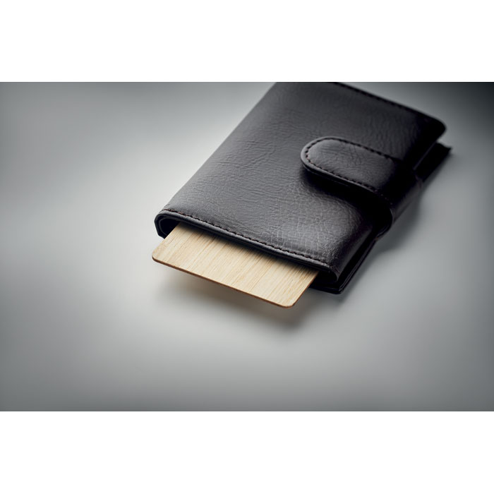 Карта RFID из бамбука, древесный-1