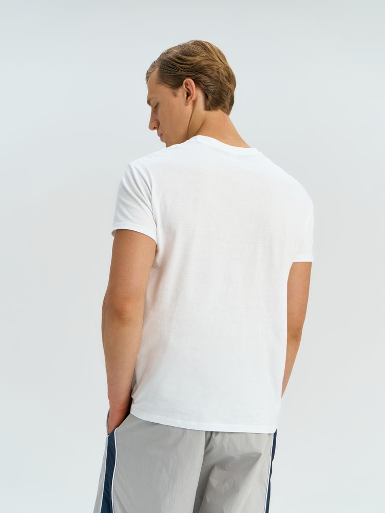 Футболка унисекс Regent 150, желтая (лимонная)-4