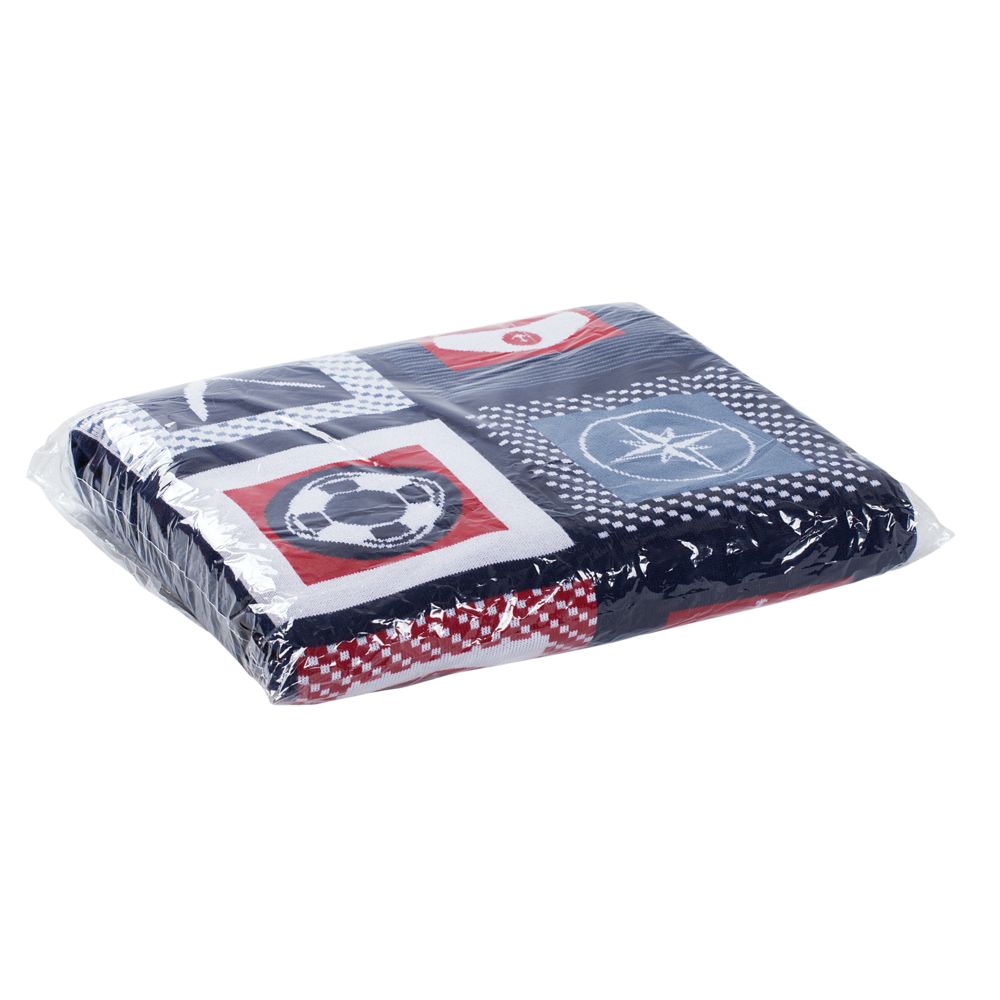 Плед Industry, морской-2