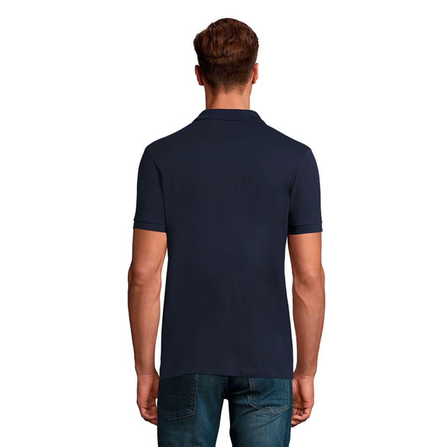 Поло мужское PERFECT MEN 180, темно-синий-2