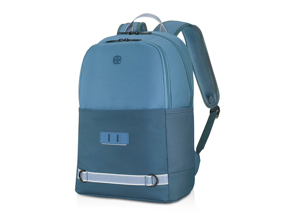 Рюкзак WENGER Tyon 15.6, голубой, переработанный ПЭТ/Полиэстер, 32х18х48 см, 23 л.-0