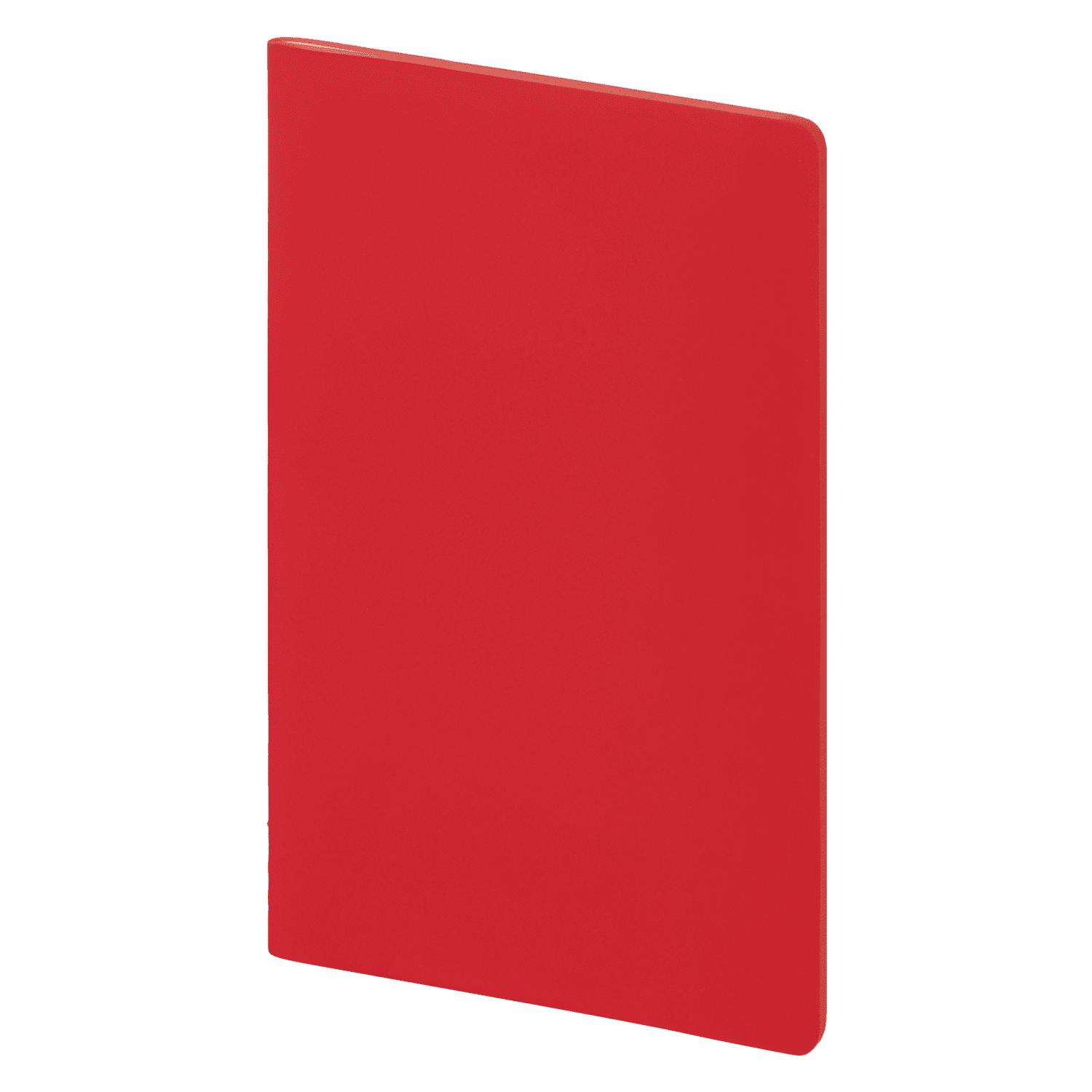 Блокнот Alpha slim, красный-6