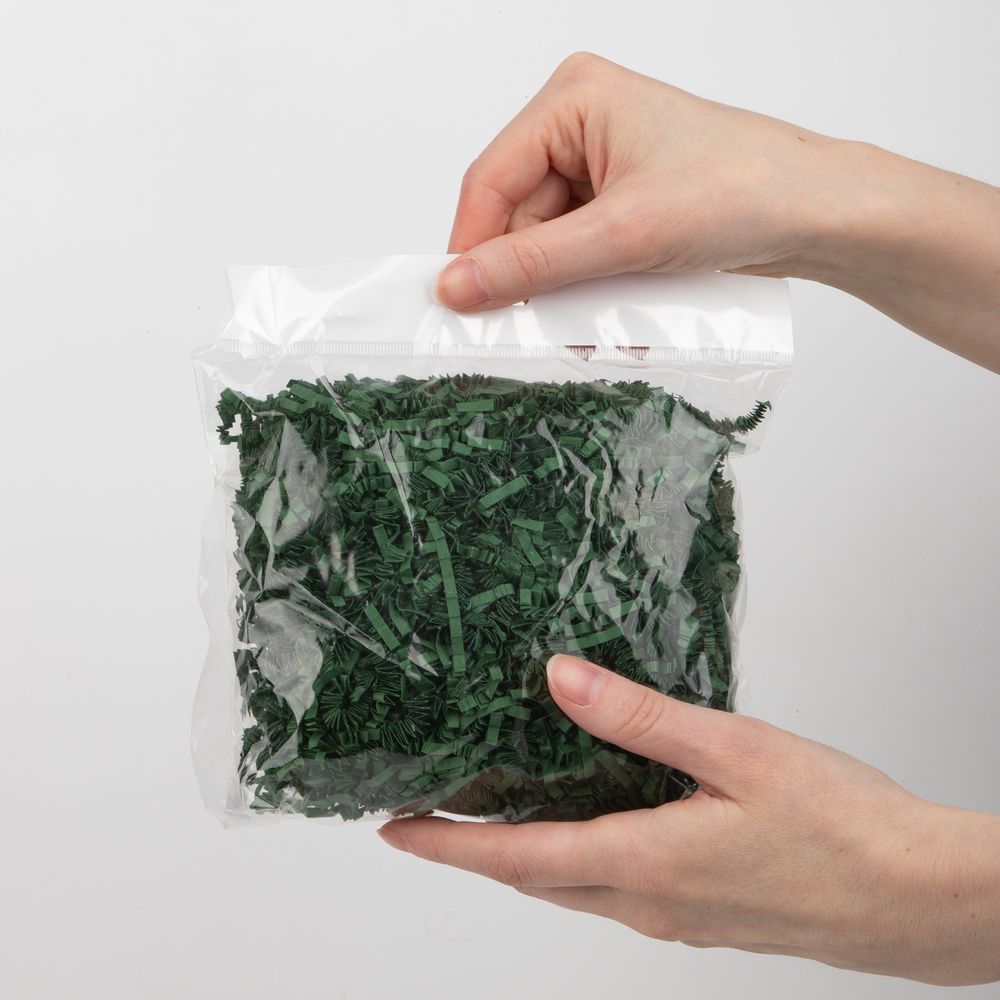 Бумажный наполнитель Chip, темно-зеленый-2