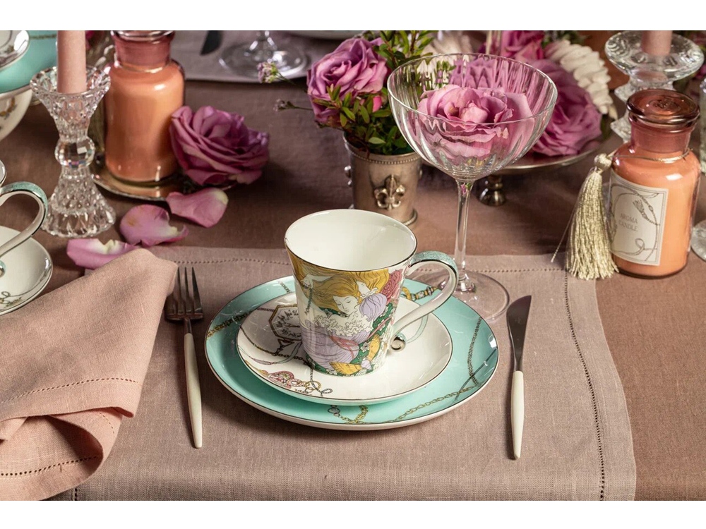 Набор чашка и блюдце Valerie Concept TEA SET ALICE-17