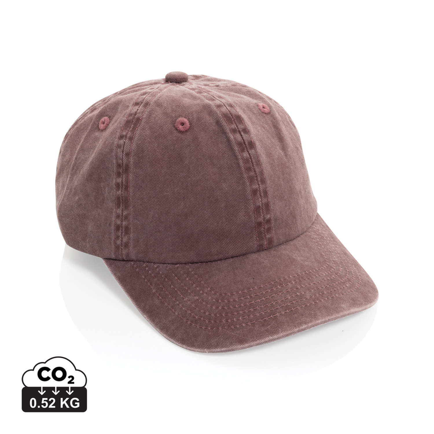 Бейсболка BEAU AWARE™ из хлопковой саржи, 6 клиньев, 270 г/м²-8