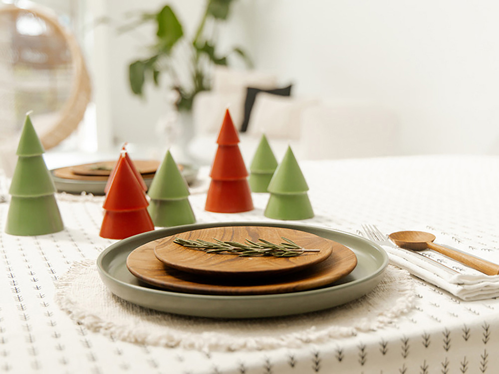 Orginal Home рождественская елочная свеча матча - M - Красный-3