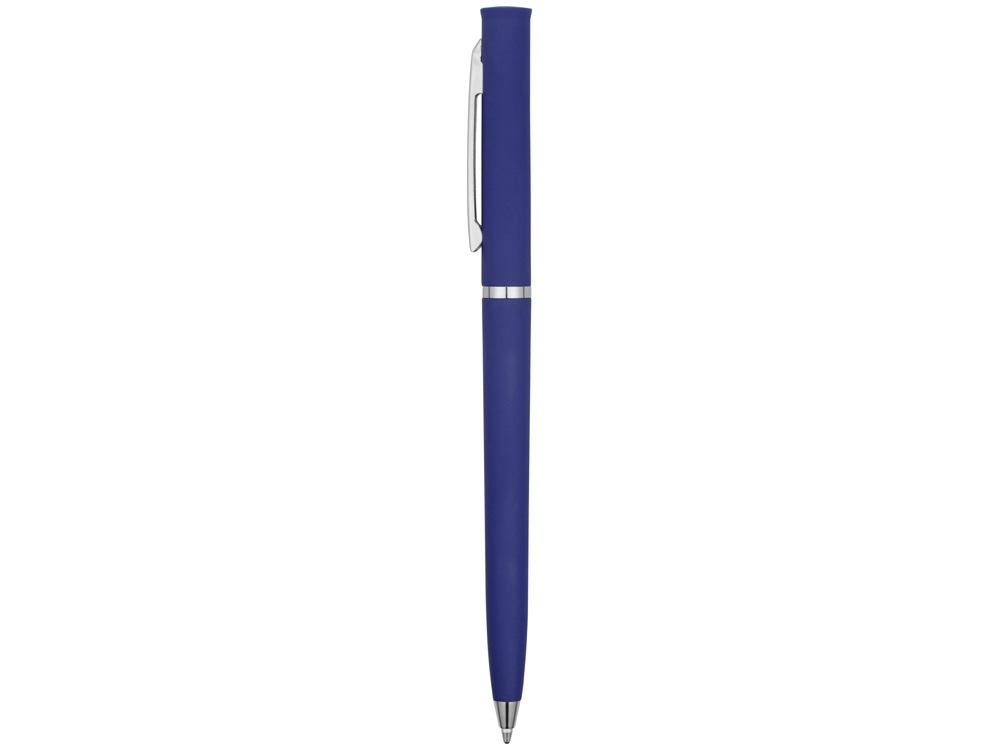 Ручка шариковая Navi soft-touch, темно-синий-2
