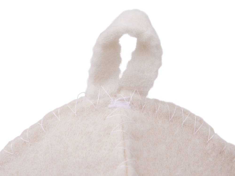 Шапка для бани и сауны Healing, белая-2