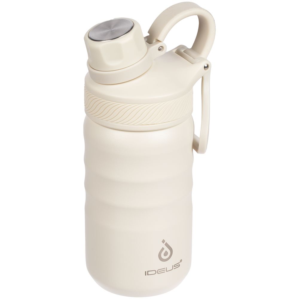 Термобутылка Fujisan 2.0, белая (молочная)-2