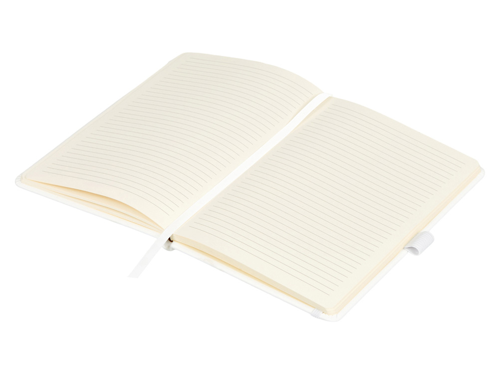 Блокнот Softy 2.0, твердая обложка A5, 80 листов, белый-2