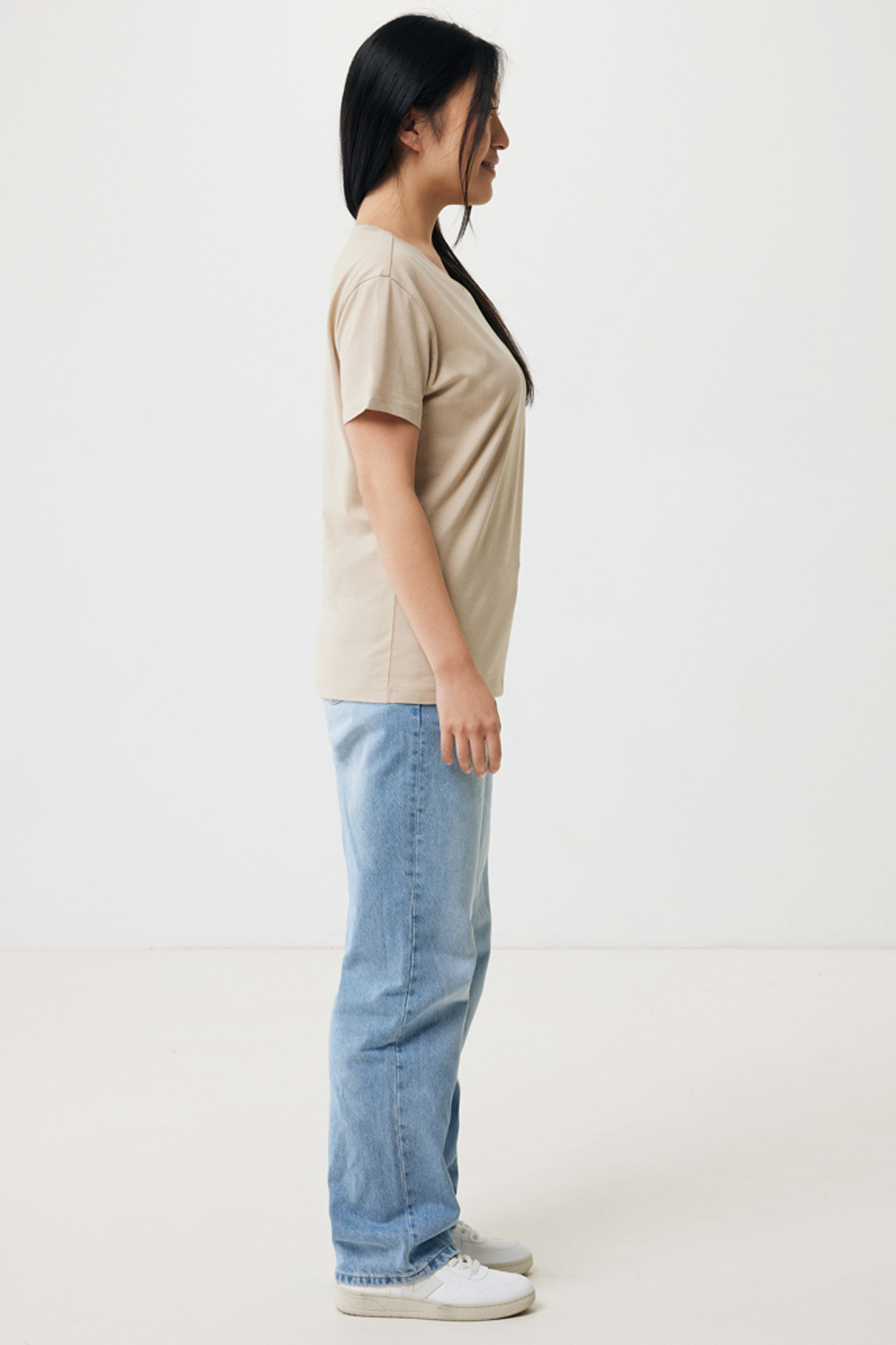 Футболка Iqoniq Yala из переработанного хлопка, женская, 160 г/м²-6