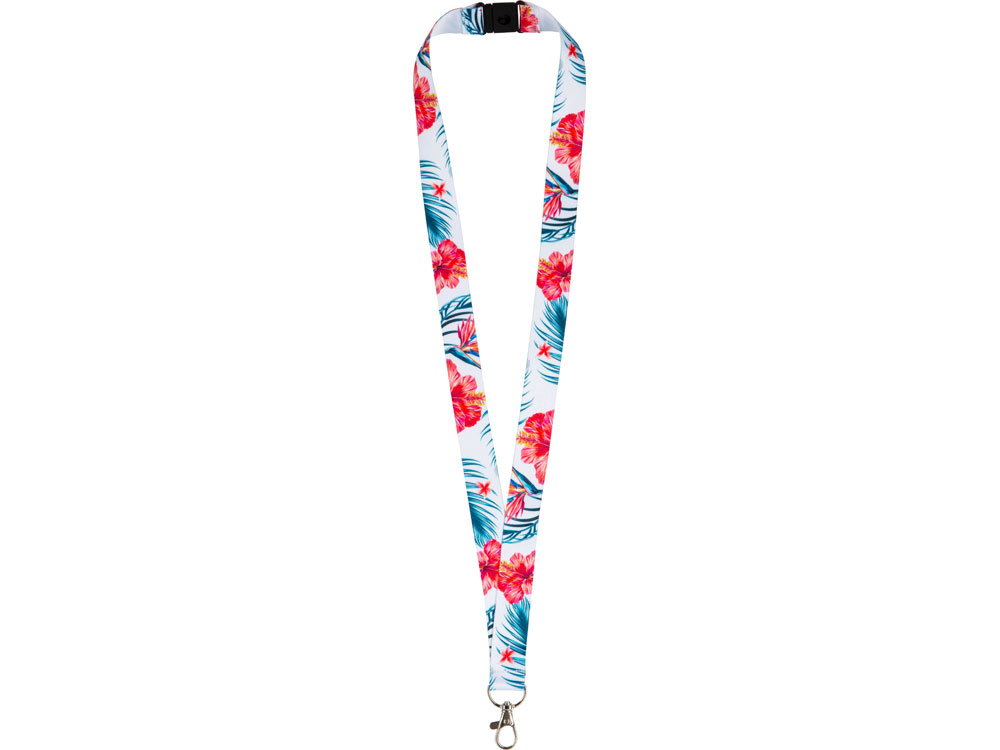 Ланъярд 2 см с карабином и замком обрыва-1