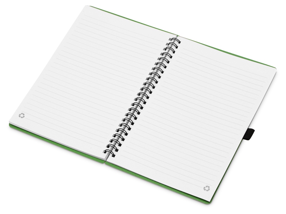 Блокнот А5 Toledo M, зеленый-1