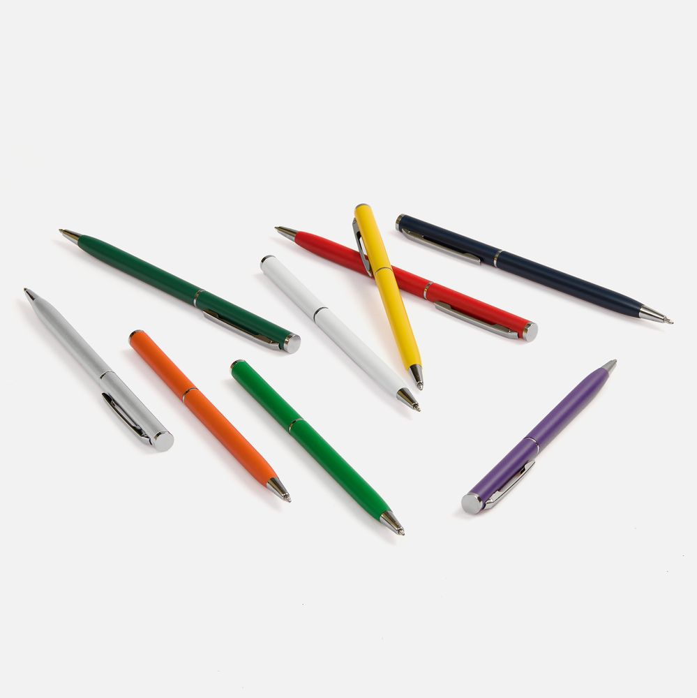 Ручка шариковая Hotel Chrome, ver.2, серебристая-3