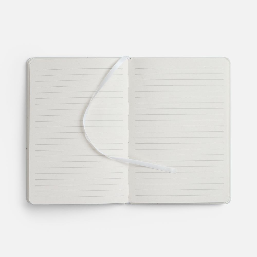 Блокнот Lactonica, белый-4