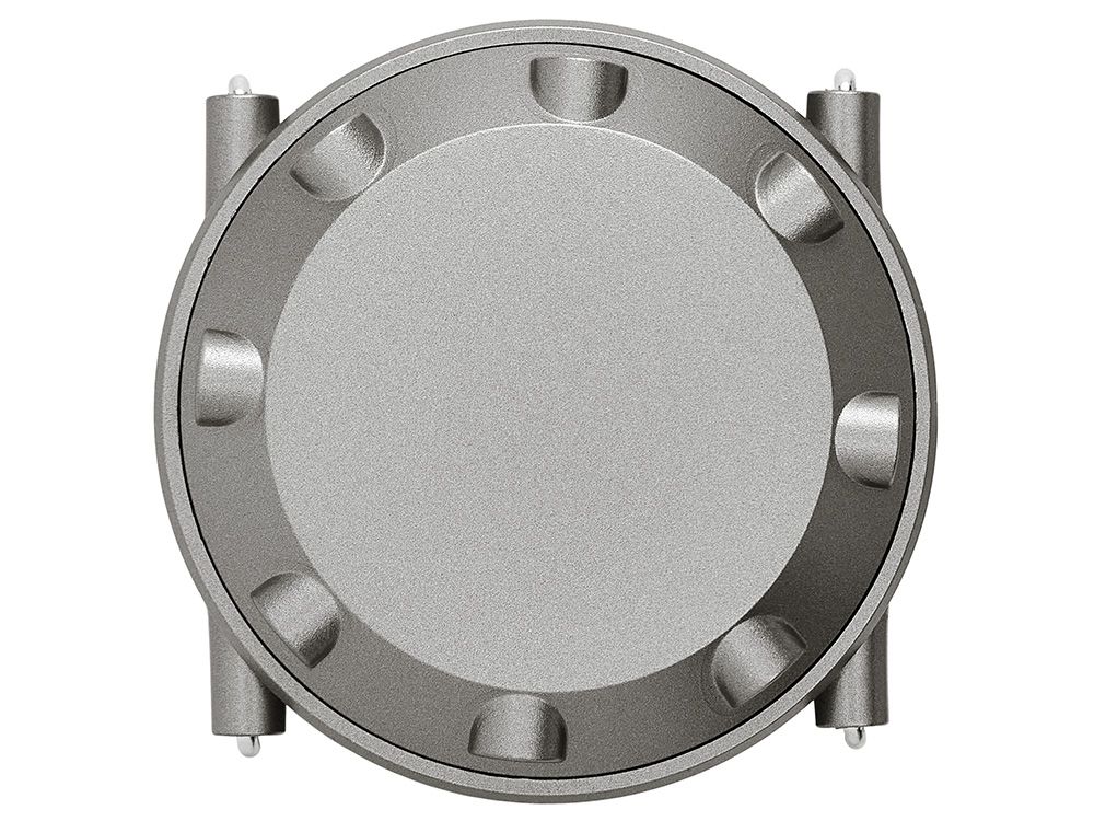 Туристический фонарь с эффектом пламени Beacon, серый-4