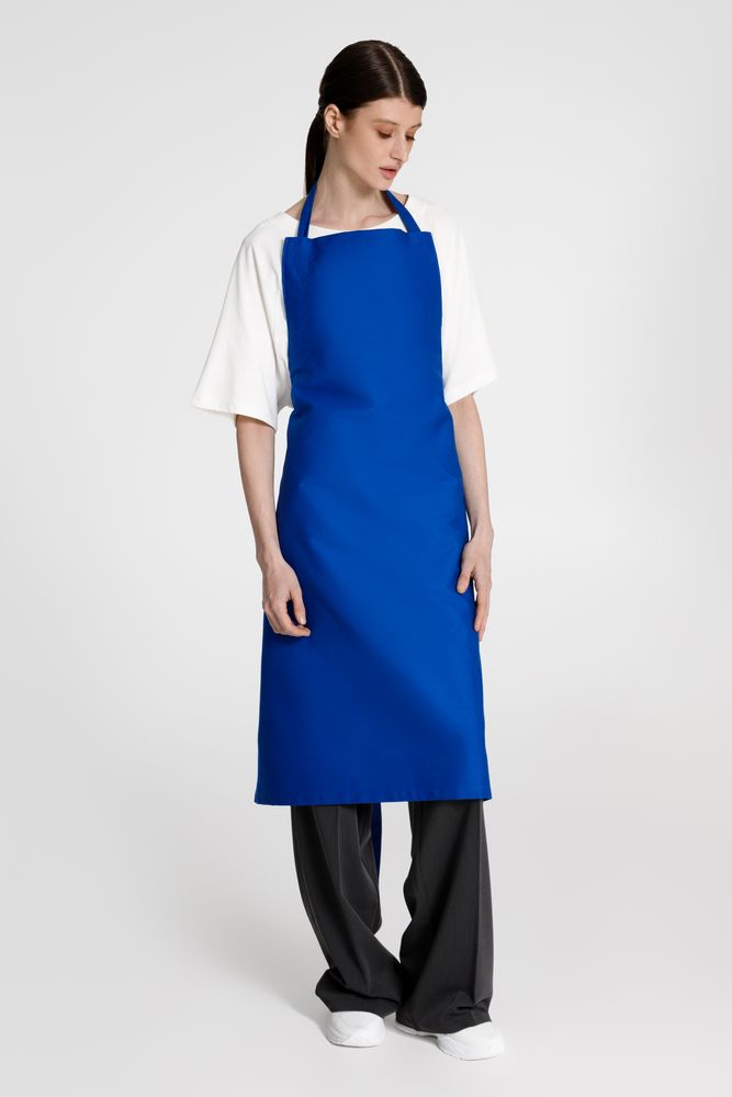 Фартук E1, синий-4