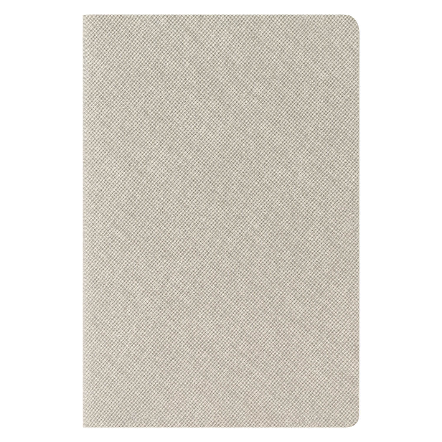 Блокнот Корса слим (Corsa slim), светло-серый-3