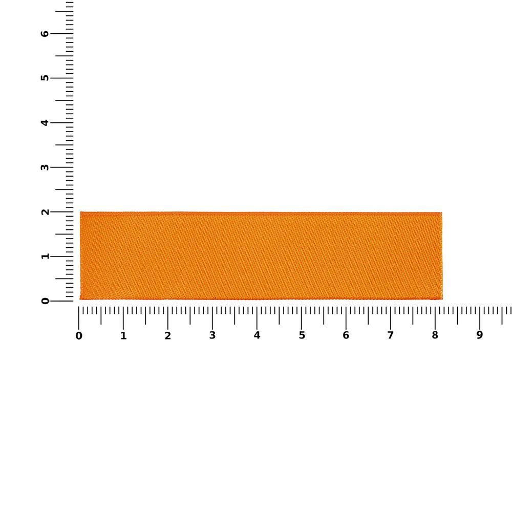 Лейбл тканевый Epsilon, S, оранжевый-2