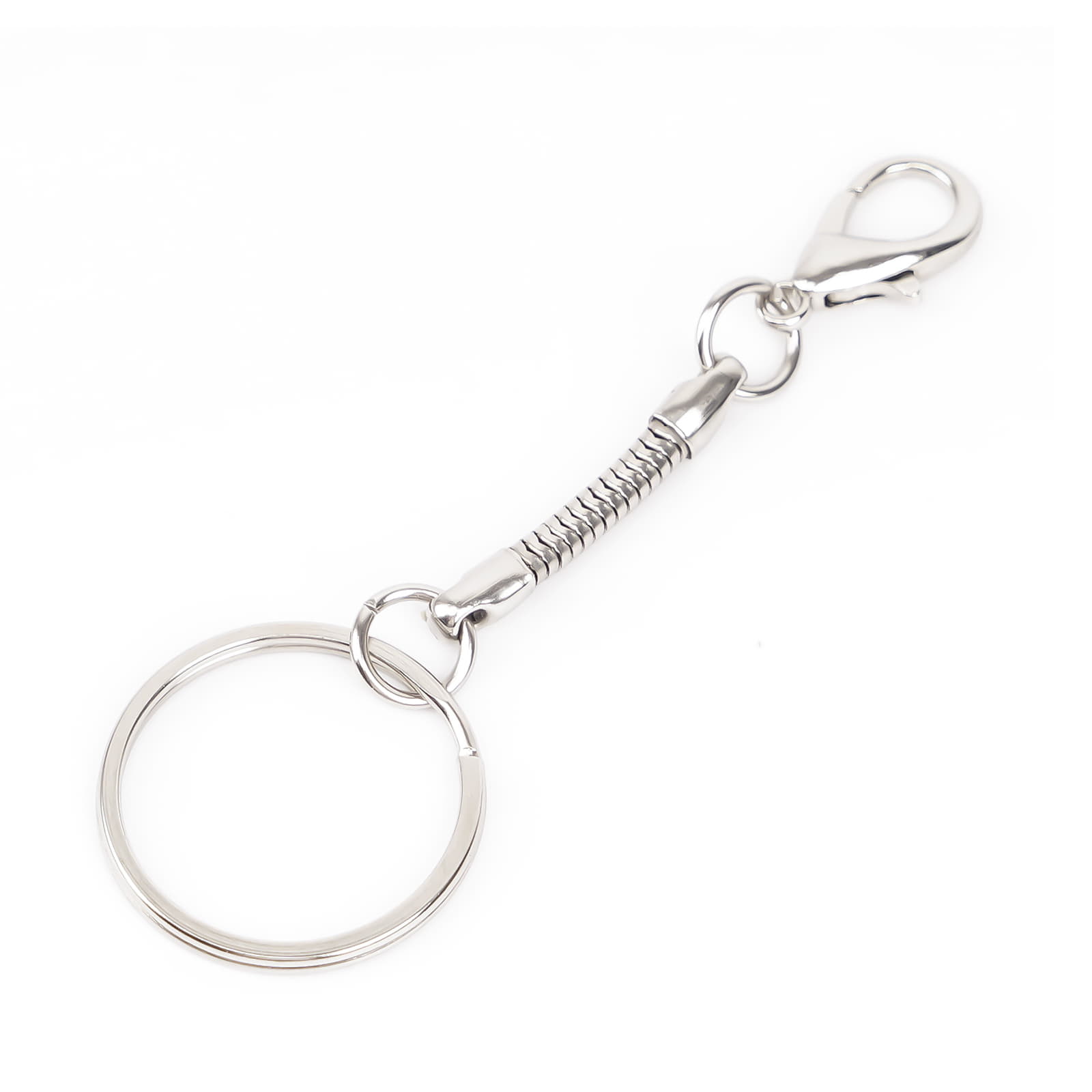 Брелок для флешки, серебристый, металл, серебристый-1