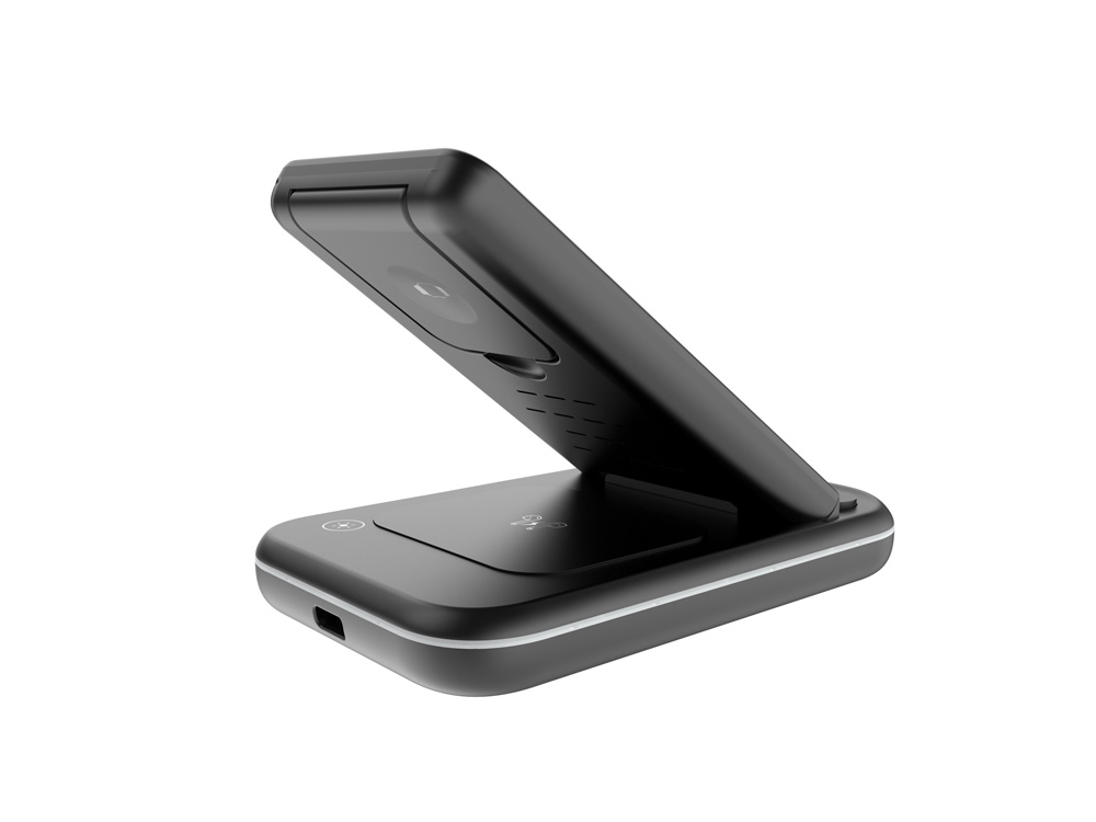 Беспроводное зарядное устройство 3-в-1 CANYON WS-304 (CNS-WCS304B), 15W, черный-3