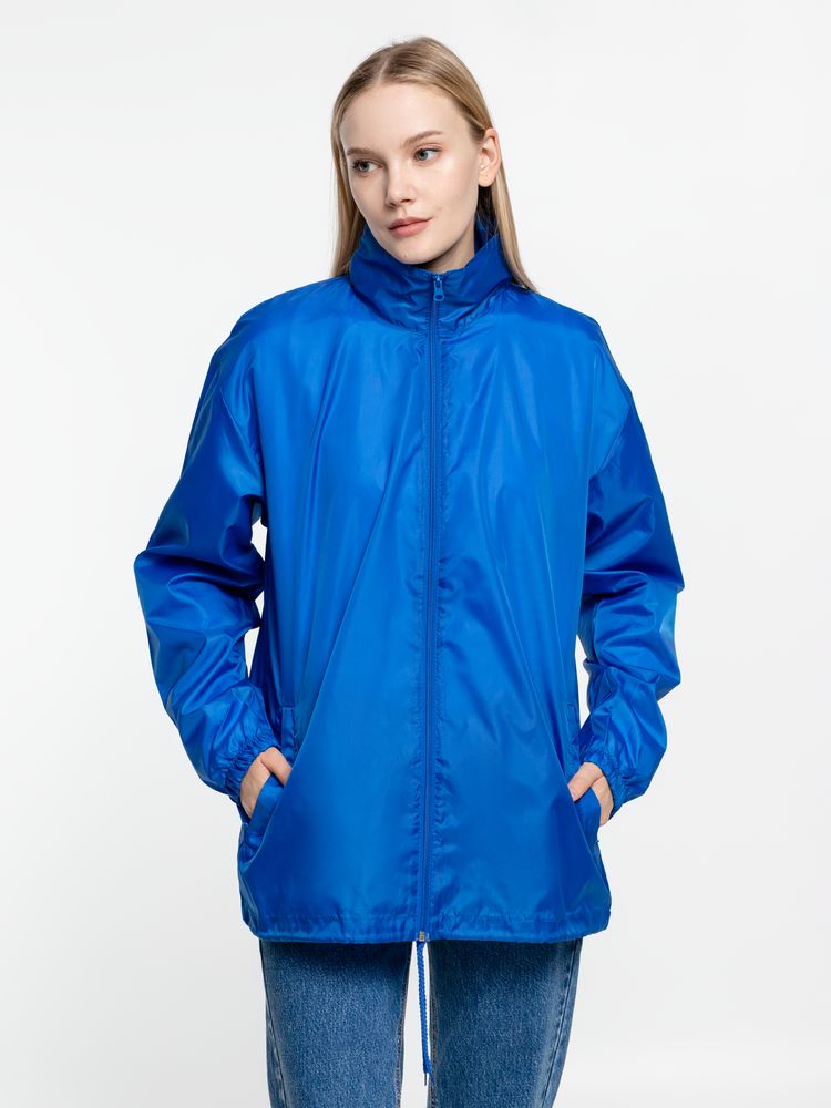 Ветровка унисекс Shift, ярко-синяя-5