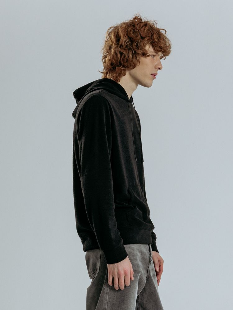 Худи унисекс Prima Vista, черное-3