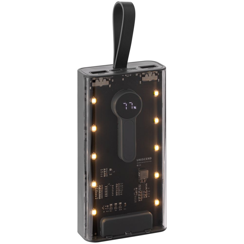 Аккумулятор Trellis Digital 10000 мАч, темно-серый-1