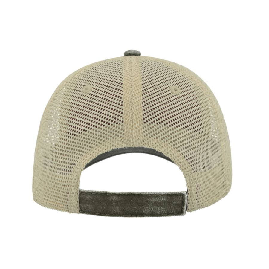 Бейсболка CASE, 6 клиньев, застежка на липучке, оливковый-4