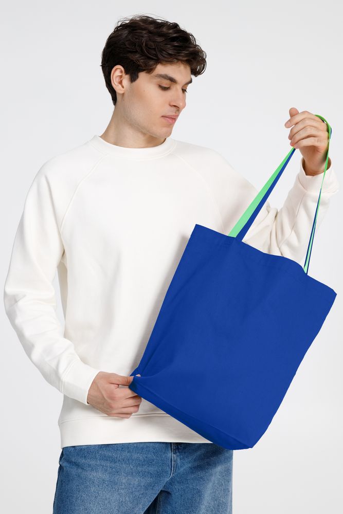 Основа для шопера B5, синяя-4
