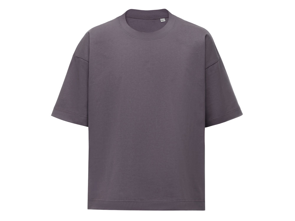 Футболка оверсайз Beta.01 унисекс, темно-серый-7