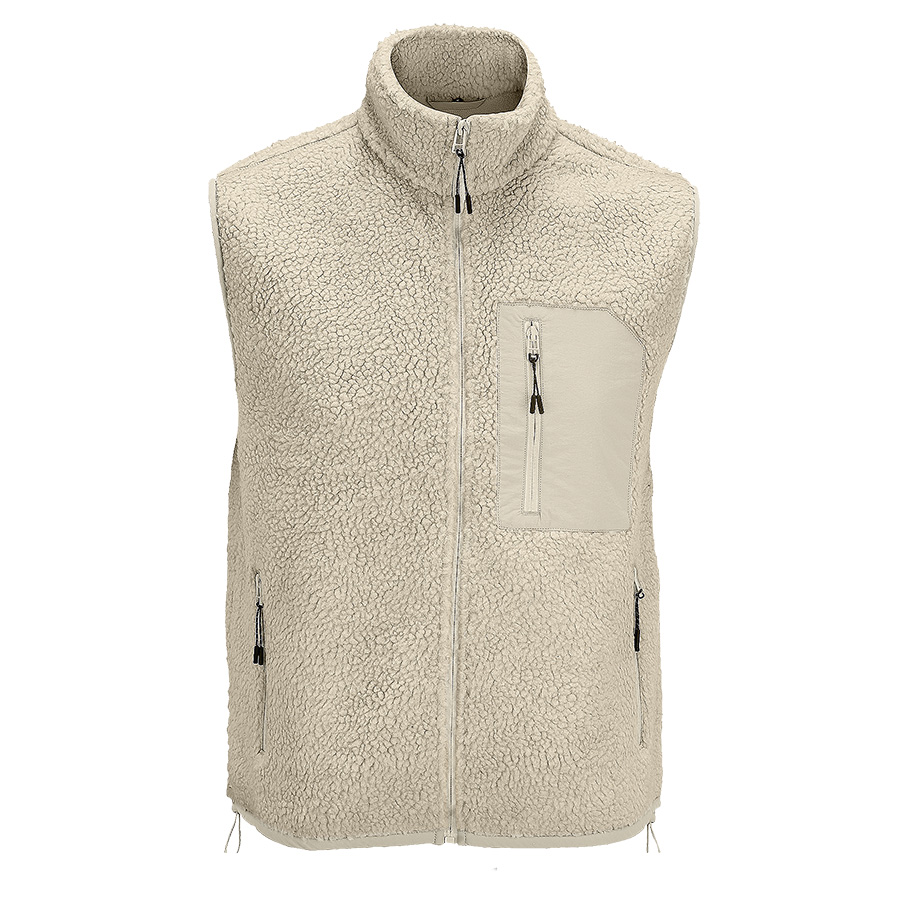Жилет унисекс FURY BW, бежевый-0