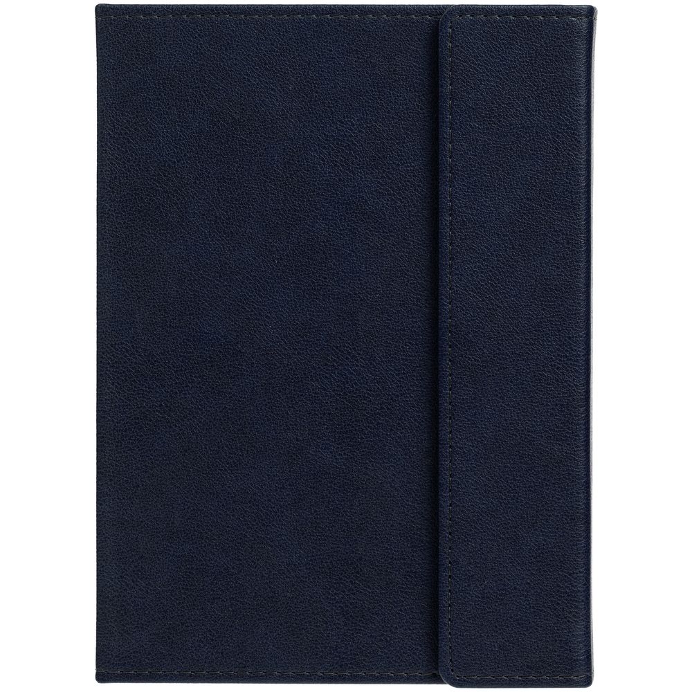 Ежедневник Flap на заказ, недатированный, синий-2