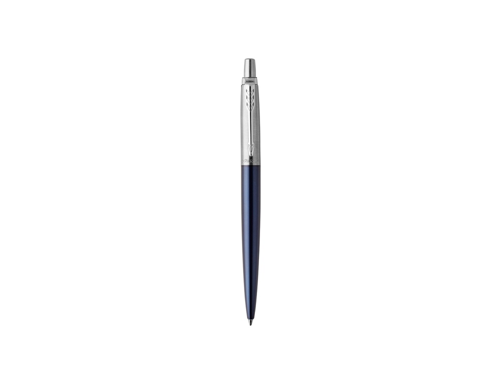 Шариковая ручка Parker Jotter Essential, Royal Blue CT, стержень: M, цвет чернил : blue или black-1