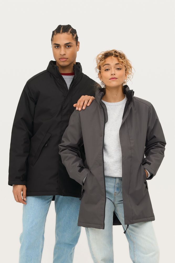 Куртка на стеганой подкладке Robyn, темно-серая-3