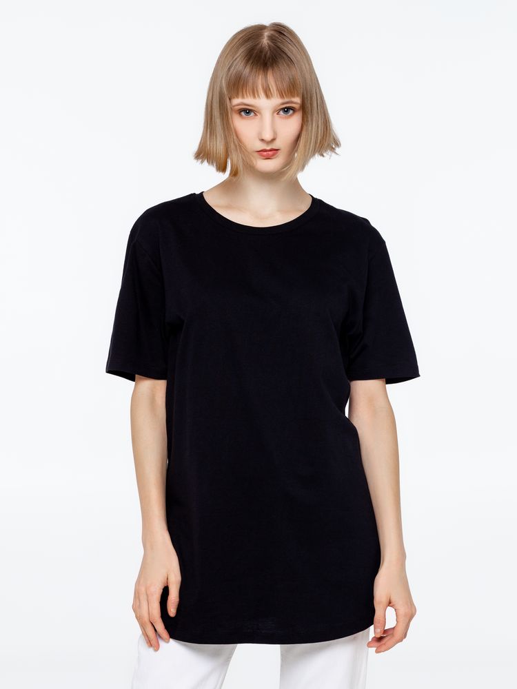 Футболка удлиненная Magnum, черная-2