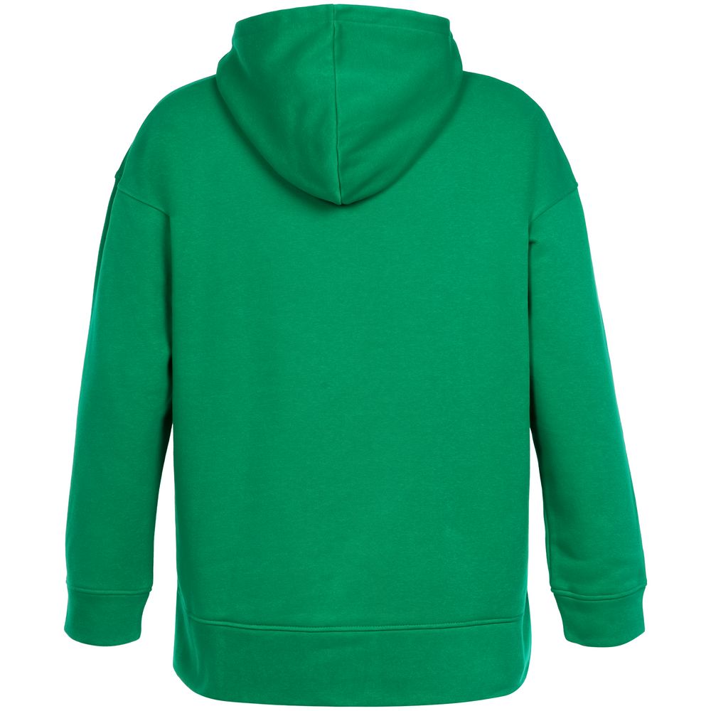 Худи оверсайз унисекс Tolla, зеленое-2