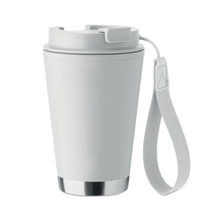 Double wall tumbler 300ml, белый-0