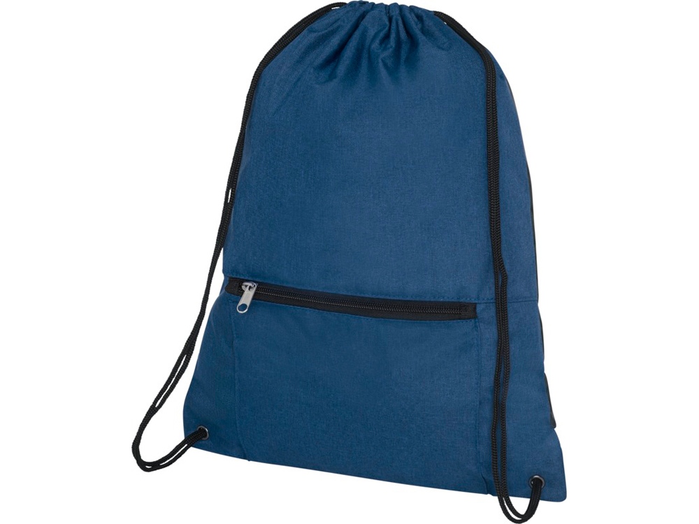 Складной рюкзак со шнурком Hoss, heather navy-1