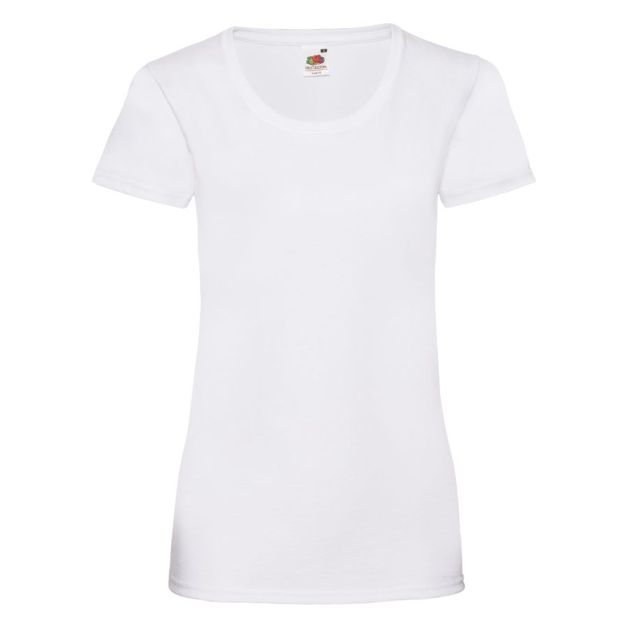Футболка женская LADY FIT VALUEWEIGHT T 160, белый-0
