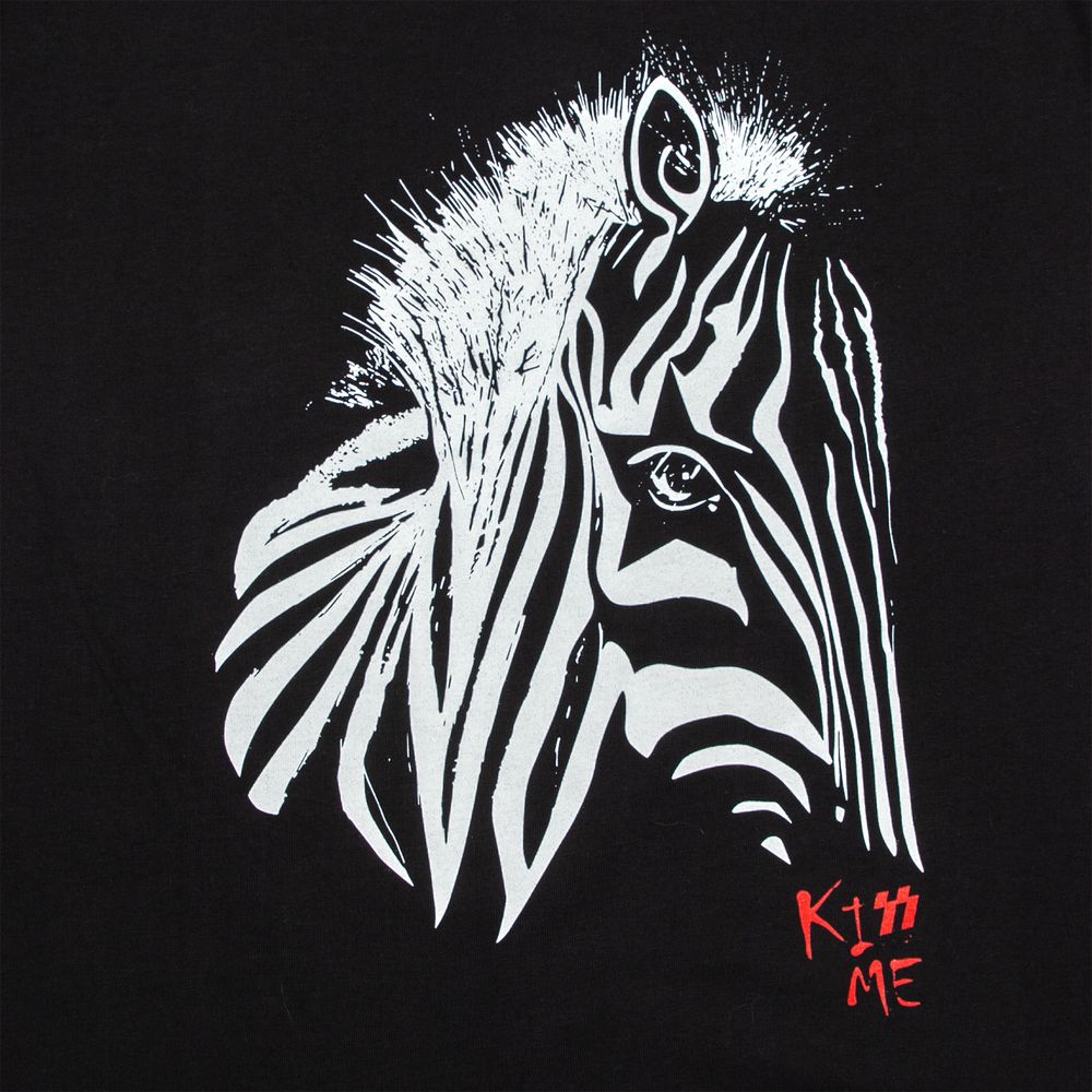 Футболка мужская «Арт-рокстар. Kiss Me», черная-4
