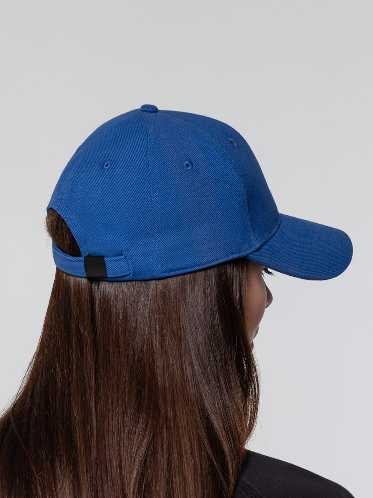 Бейсболка Hillside, синяя-6