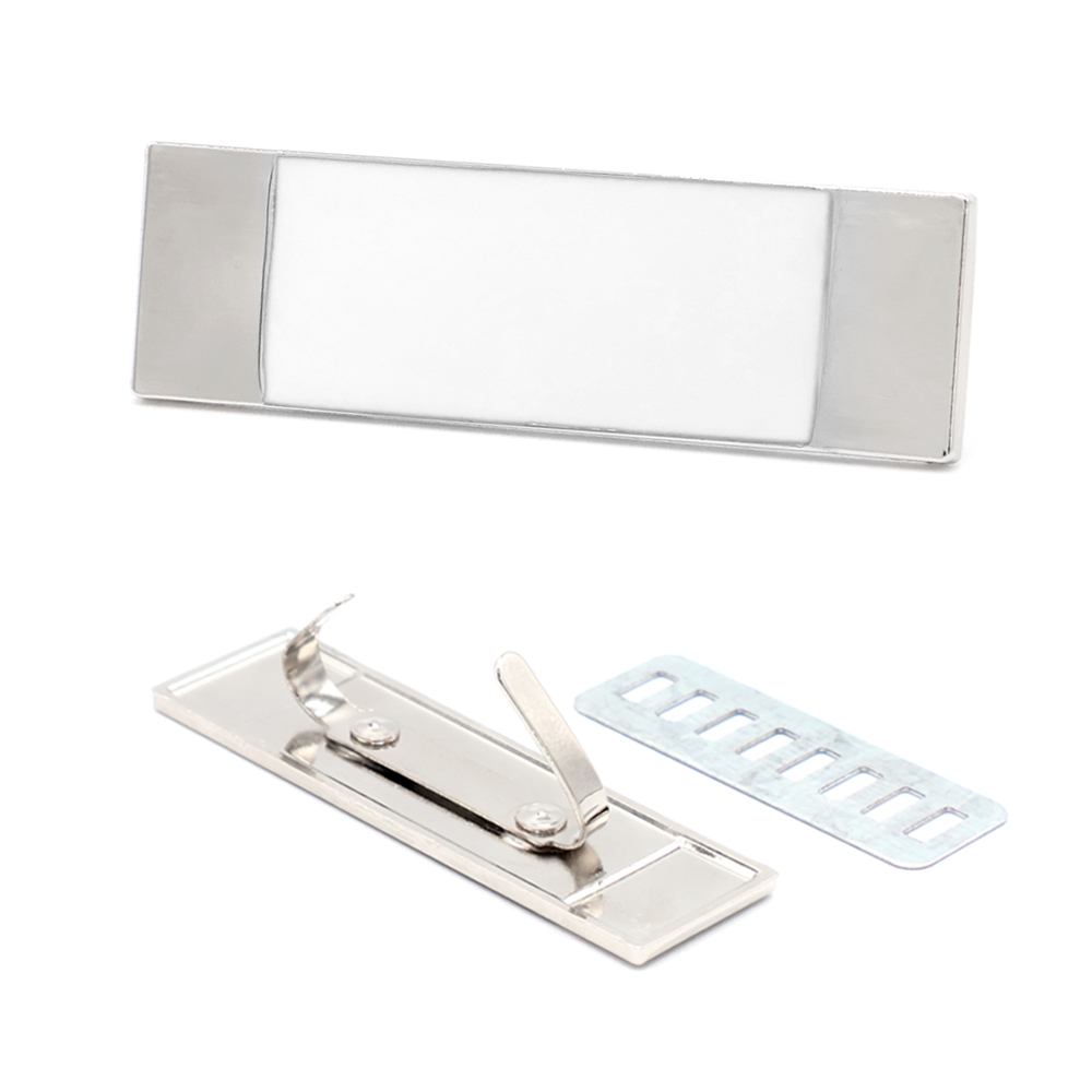 Шильд металлический, серебряно-белый-0