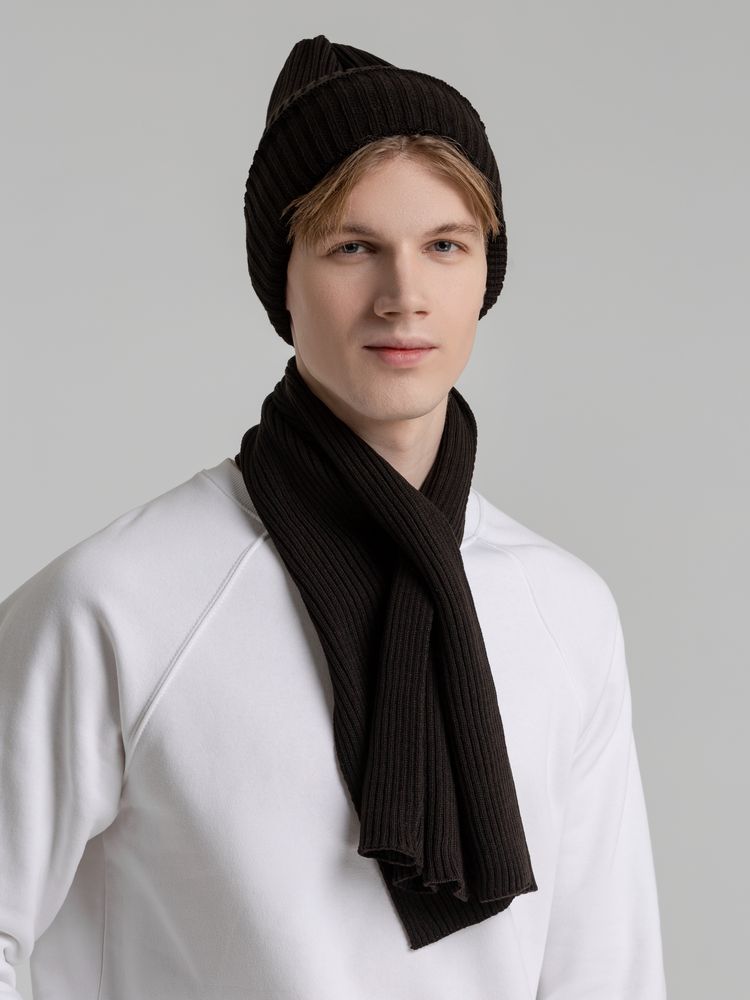 Шарф Yong, черный-4