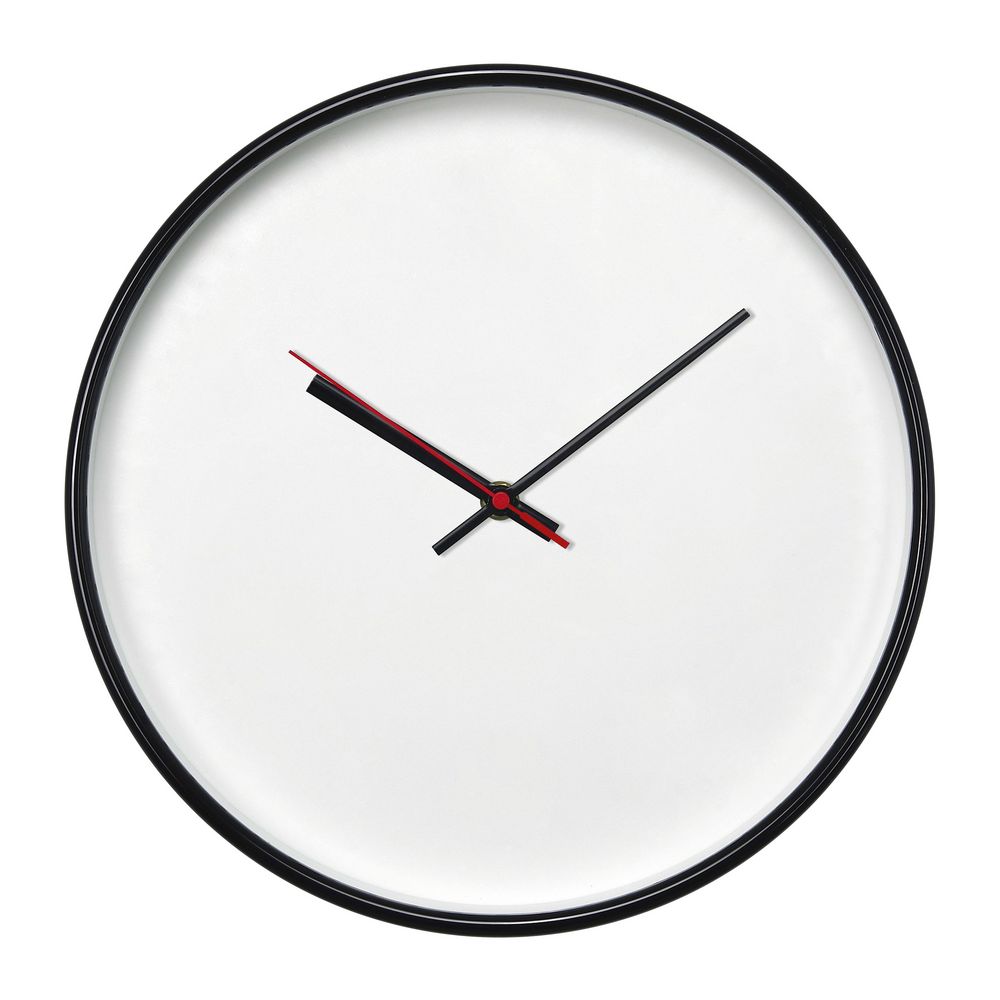 Часы настенные ChronoTop, черные-0