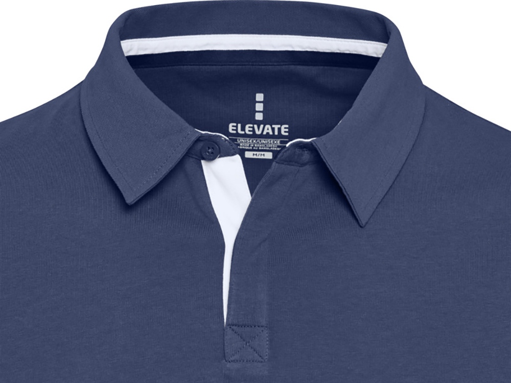 Clyde толстовка-поло унисекс для регби - Темно - синий-3